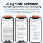 Q61A Ultradünner HD-Sprachaufnahmestift mit Geräuschunterdrückung, APP-Steuerung, 8 GB, 16 GB, 32 GB, 64 GB, 128 GB