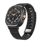 Magnetic Silicone Watch Band, For Samsung Galaxy Watch Ultra 47mm / Ultra 2025