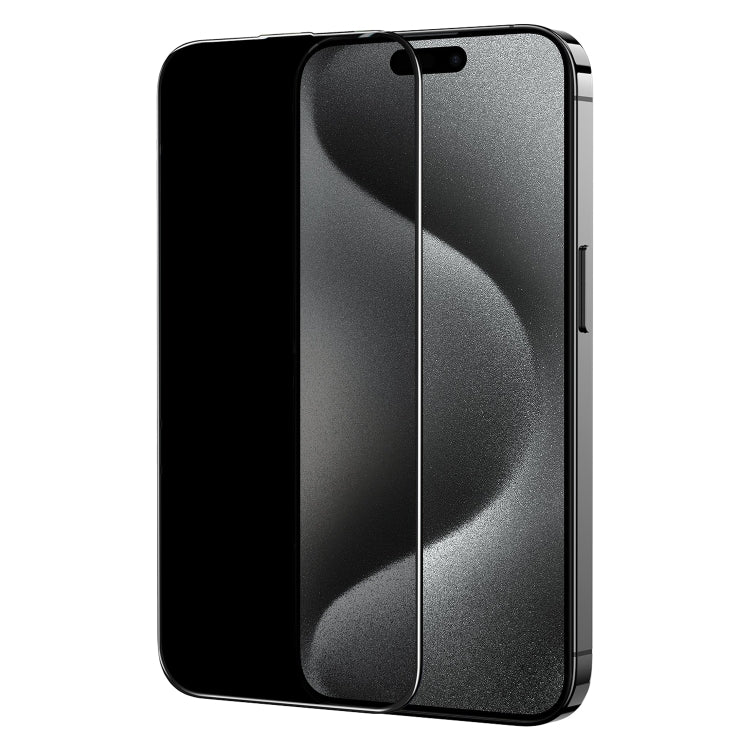 JOYROOM Knight Series 2.5D Vollbild-Blickschutzfolie aus gehärtetem Glas, für iPhone 17 Pro Max, für iPhone 17 Pro, für iPhone 17, für iPhone Air, für iPhone 15 Pro Max, für iPhone 15 Pro, für iPhone 15 Plus, für iPhone 15