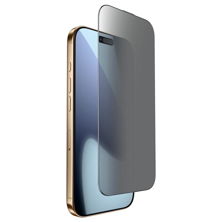 JOYROOM Knight Series 2.5D Vollbild-Blickschutzfolie aus gehärtetem Glas, für iPhone 17 Pro Max, für iPhone 17 Pro, für iPhone 17, für iPhone Air, für iPhone 15 Pro Max, für iPhone 15 Pro, für iPhone 15 Plus, für iPhone 15