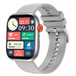 LC88 Smartwatch mit 2-Zoll-Quadratbildschirm, Bluetooth-Anruffunktion, Herzfrequenz-, Blutdruck-, Blutsauerstoff- und Schlafüberwachung