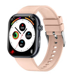 ET587 Smartwatch mit 1,95-Zoll-AMOLED-Bildschirm, EKG-Funktion (Elektrokardiogramm) und Blutzuckermessung