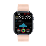 ET587 Smartwatch mit 1,95-Zoll-AMOLED-Bildschirm, EKG-Funktion (Elektrokardiogramm) und Blutzuckermessung