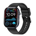 ET587 Smartwatch mit 1,95-Zoll-AMOLED-Bildschirm, EKG-Funktion (Elektrokardiogramm) und Blutzuckermessung