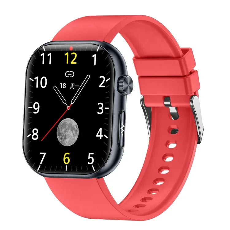 ET587 Smartwatch mit 1,95-Zoll-AMOLED-Bildschirm, EKG-Funktion (Elektrokardiogramm) und Blutzuckermessung
