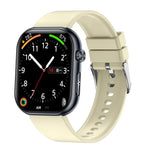 ET587 Smartwatch mit 1,95-Zoll-AMOLED-Bildschirm, EKG-Funktion (Elektrokardiogramm) und Blutzuckermessung