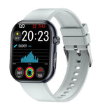ET587 Smartwatch mit 1,95-Zoll-AMOLED-Bildschirm, EKG-Funktion (Elektrokardiogramm) und Blutzuckermessung