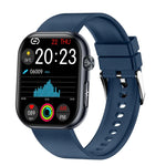 ET587 Smartwatch mit 1,95-Zoll-AMOLED-Bildschirm, EKG-Funktion (Elektrokardiogramm) und Blutzuckermessung