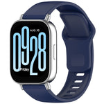 Solid Color Reverse Buckle Silicone Watch Band, For Redmi Watch 5 Active