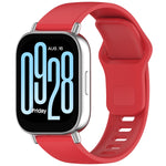 Solid Color Reverse Buckle Silicone Watch Band, For Redmi Watch 5 Active