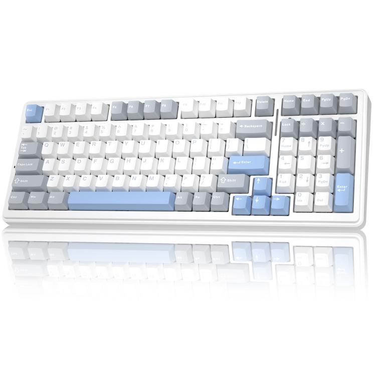 AULA F99 99 Keys Wired/2.4G/Bluetooth Three Model Customized RGB Mechanical Keyboard