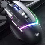 AULA S12 Pro 12800DPI Kabelgebundene RGB Gaming-Maus