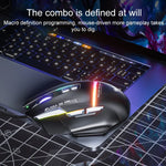AULA S12 Pro 12800DPI Kabelgebundene RGB Gaming-Maus