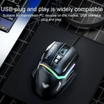 AULA S12 Pro 12800DPI Kabelgebundene RGB Gaming-Maus