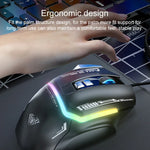 AULA S12 Pro 12800DPI Kabelgebundene RGB Gaming-Maus
