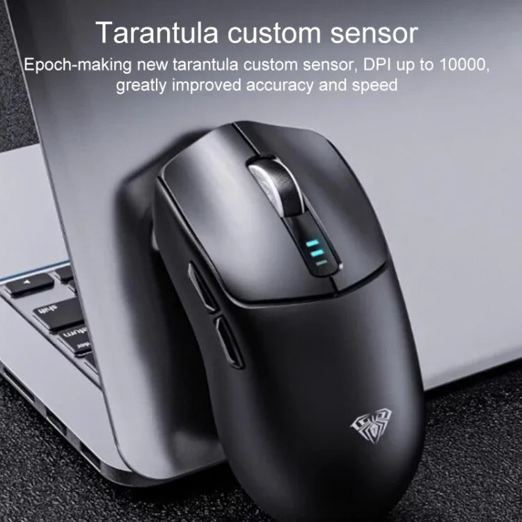 AULA SC580 10000DPI Kabelgebundene/2.4G/Bluetooth Drei-Modus Gaming Funkmaus