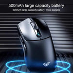 AULA SC580 10000DPI Kabelgebundene/2.4G/Bluetooth Drei-Modus Gaming Funkmaus