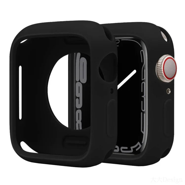 Candy Silikon-Schutzhülle mit halber Abdeckung für Apple Watch Series 41 mm