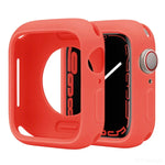 Candy Silikon-Schutzhülle mit halber Abdeckung für Apple Watch Series 41 mm