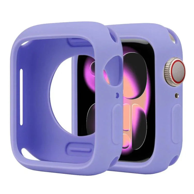 Candy Silikon-Uhrengehäuse (Halbabdeckung), für Apple Watch Series 11 / 10 46mm