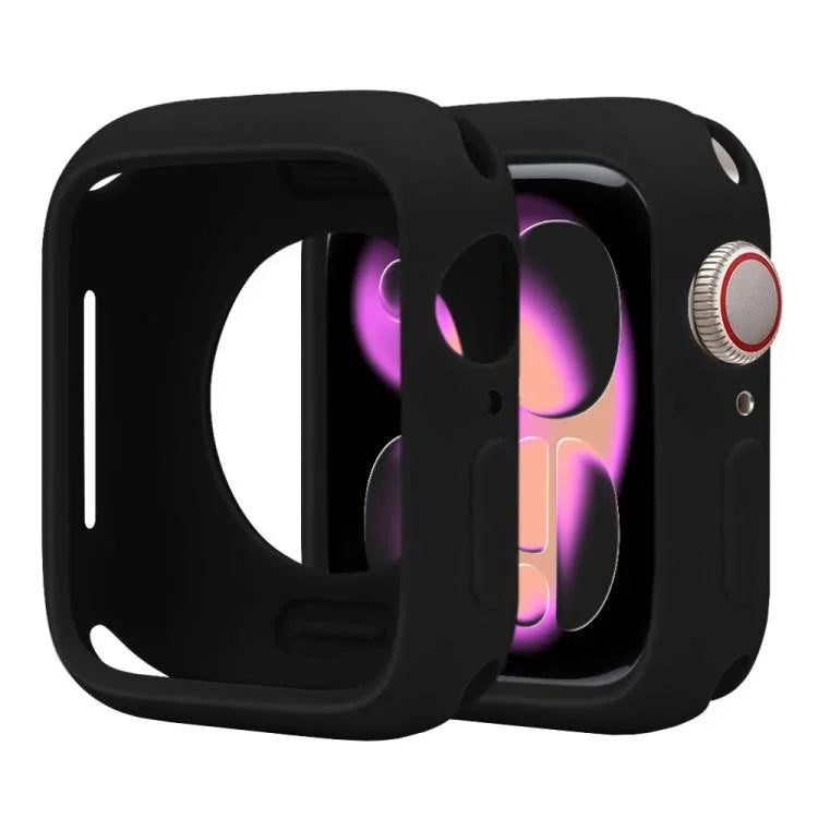 Candy Silikon-Uhrengehäuse (Halbabdeckung), für Apple Watch Series 11 / 10 46mm