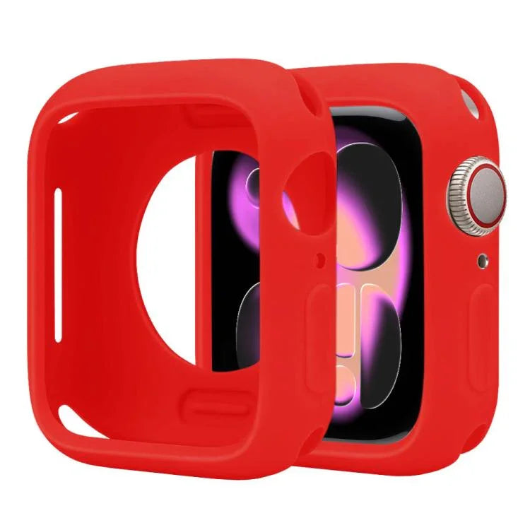 Candy Silikon-Uhrengehäuse (Halbabdeckung), für Apple Watch Series 11 / 10 46mm
