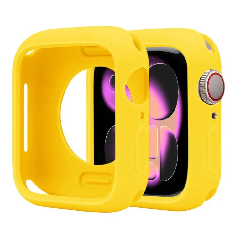 Candy Silikon-Uhrengehäuse (Halbabdeckung), für Apple Watch Series 11 / 10 46mm