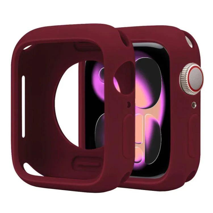 Candy Silikon-Uhrengehäuse (Halbabdeckung), für Apple Watch Series 11 / 10 46mm