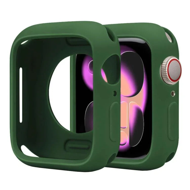 Candy Silikon-Uhrengehäuse (Halbabdeckung), für Apple Watch Series 11 / 10 46mm