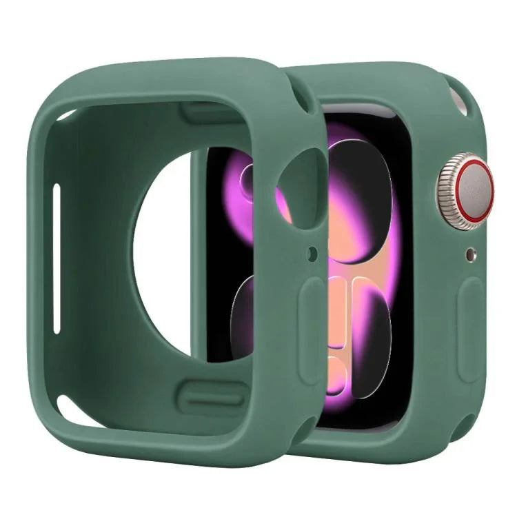 Candy Silikon-Uhrengehäuse (Halbabdeckung), für Apple Watch Series 11 / 10 46mm