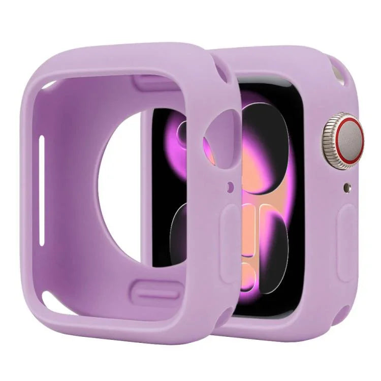 Candy Silikon-Uhrengehäuse (Halbabdeckung), für Apple Watch Series 11 / 10 46mm
