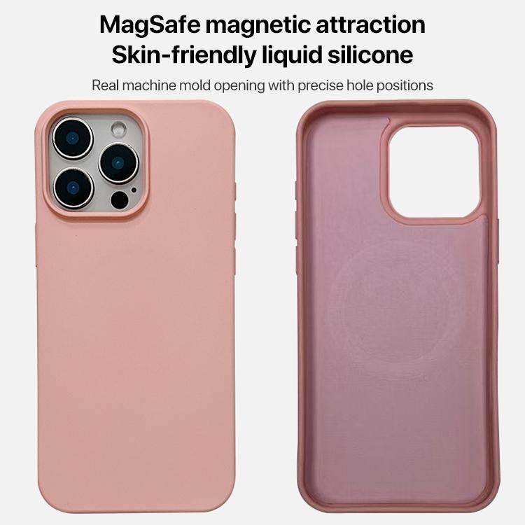 Flüssigsilikon-MagSafe-Hülle, für iPhone 16 Pro Max, für iPhone 16 Pro, für iPhone 16 Plus, für iPhone 16