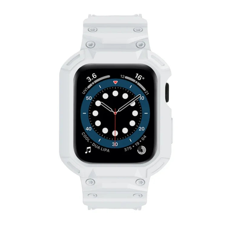 Armor TPU-Schutzhülle mit integriertem Armband, für Apple Watch Series 10/11 (46 mm) und Apple Watch Series 10/11 (42 mm)