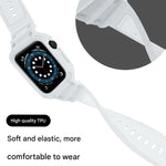Armor TPU-Schutzhülle mit integriertem Armband, für Apple Watch Series 10/11 (46 mm) und Apple Watch Series 10/11 (42 mm)