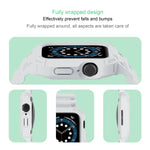 Armor TPU-Schutzhülle mit integriertem Armband, für Apple Watch Series 10/11 (46 mm) und Apple Watch Series 10/11 (42 mm)