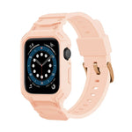 Armor TPU-Schutzhülle mit integriertem Armband, für Apple Watch Series 10/11 (46 mm) und Apple Watch Series 10/11 (42 mm)