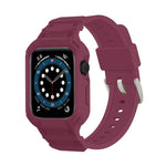 Armor TPU-Schutzhülle mit integriertem Armband, für Apple Watch Series 10/11 (46 mm) und Apple Watch Series 10/11 (42 mm)