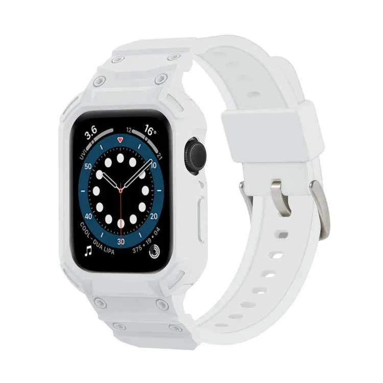 Armor TPU-Schutzhülle mit integriertem Armband, für Apple Watch Series 10/11 (46 mm) und Apple Watch Series 10/11 (42 mm)