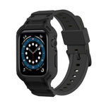 Armor TPU-Schutzhülle mit integriertem Armband, für Apple Watch Series 10/11 (46 mm) und Apple Watch Series 10/11 (42 mm)
