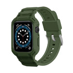 Armor TPU-Schutzhülle mit integriertem Armband, für Apple Watch Series 10/11 (46 mm) und Apple Watch Series 10/11 (42 mm)