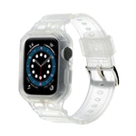 Armor TPU-Schutzhülle mit integriertem Armband, für Apple Watch Series 10/11 (46 mm) und Apple Watch Series 10/11 (42 mm)