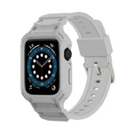 Armor TPU-Schutzhülle mit integriertem Armband, für Apple Watch Series 10/11 (46 mm) und Apple Watch Series 10/11 (42 mm)
