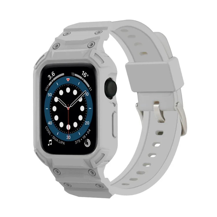 Armor TPU-Schutzhülle mit integriertem Armband, für Apple Watch Series 10/11 (46 mm) und Apple Watch Series 10/11 (42 mm)