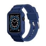 Armor TPU-Schutzhülle mit integriertem Armband, für Apple Watch Series 10/11 (46 mm) und Apple Watch Series 10/11 (42 mm)