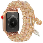 Uhrenarmband mit Quasten und Perlenkette, für Apple Watch 46 mm / 49 mm / 45 mm / 44 mm, für Apple Watch 42 mm / 41 mm / 40 mm / 38 mm