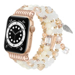 Uhrenarmband mit Quasten und Perlenkette, für Apple Watch 46 mm / 49 mm / 45 mm / 44 mm, für Apple Watch 42 mm / 41 mm / 40 mm / 38 mm