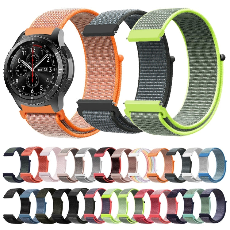 Einfaches geflochtenes Nylonarmband, für Samsung Galaxy Watch 46mm