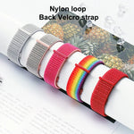 Einfaches, geflochtenes Nylonarmband für Samsung Galaxy Watch 42 mm