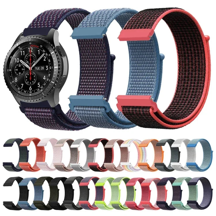 Einfaches, geflochtenes Nylonarmband für Samsung Galaxy Watch 42 mm