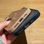 Mattierte Hautgefühl MagSafe Handyhülle, Für iPhone 13, Für iPhone 12, Für iPhone 12 Pro Max, Für iPhone 12 Pro, Für iPhone 11 Pro Max, Für iPhone 11, Für iPhone 11 Pro